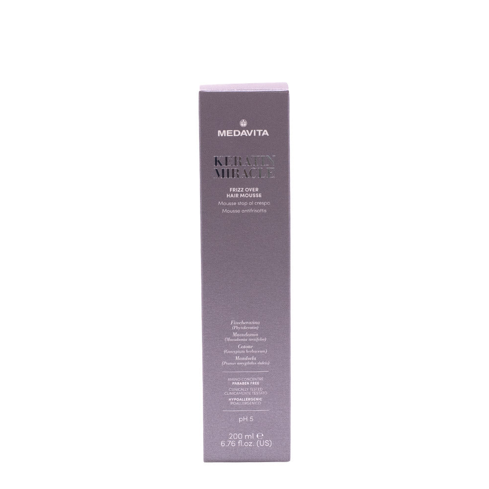Medavita Lunghezze Keratin Miracle Frizz Over Hair Mousse 200ml