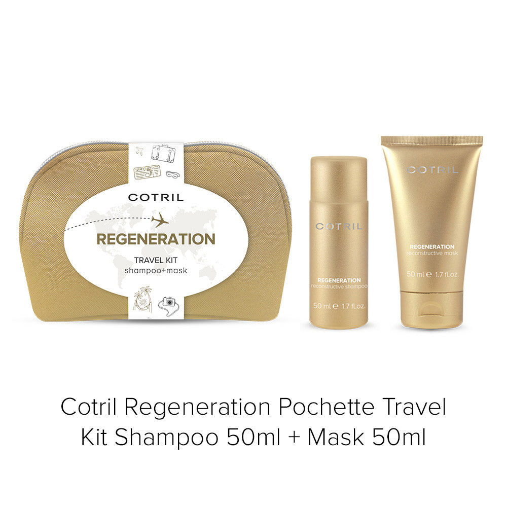 Cotril Regeneration Pochette Travel Kit Shampoo 50ml + Mask 50ml