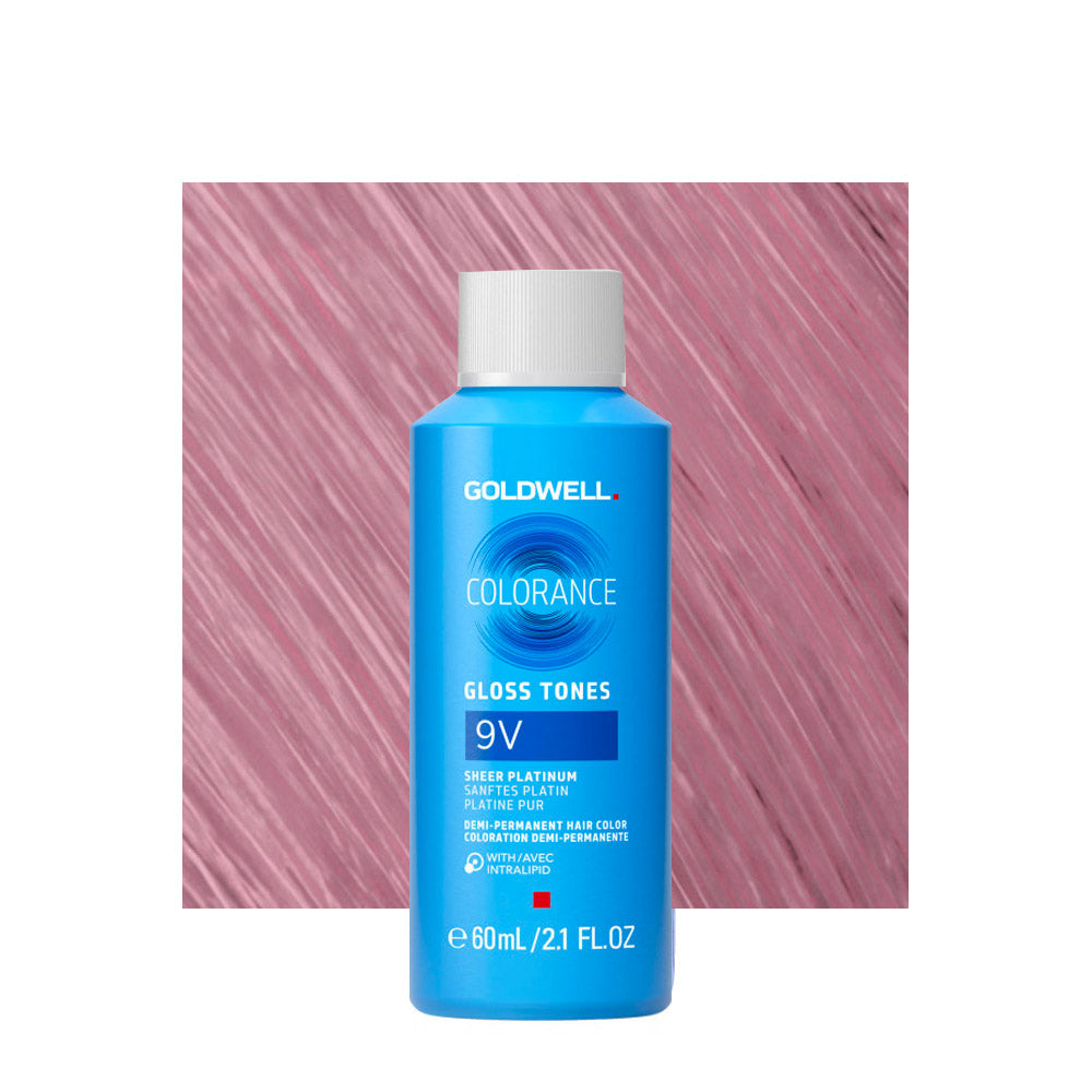 9V Goldwell Colorance Gloss Tones Cool Blode Sheer Platinum 60ml
