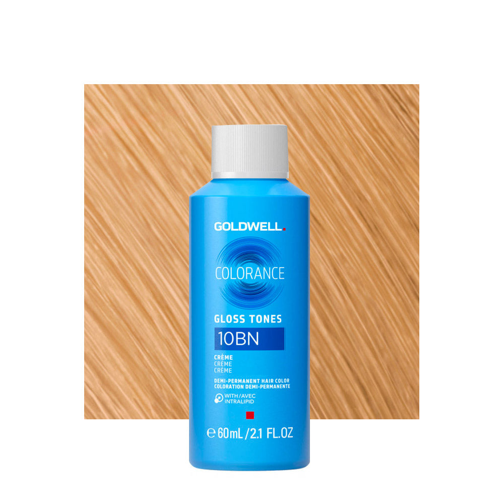 10BN Goldwell Colorance Gloss Tones  Warm Blonde Creme 60ml