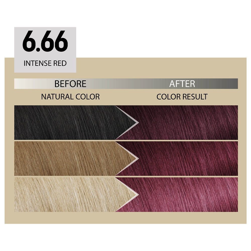 Alfaparf Milano Il Salone Plex Rebuilder Color Kit 6.66 Rosso Intenso