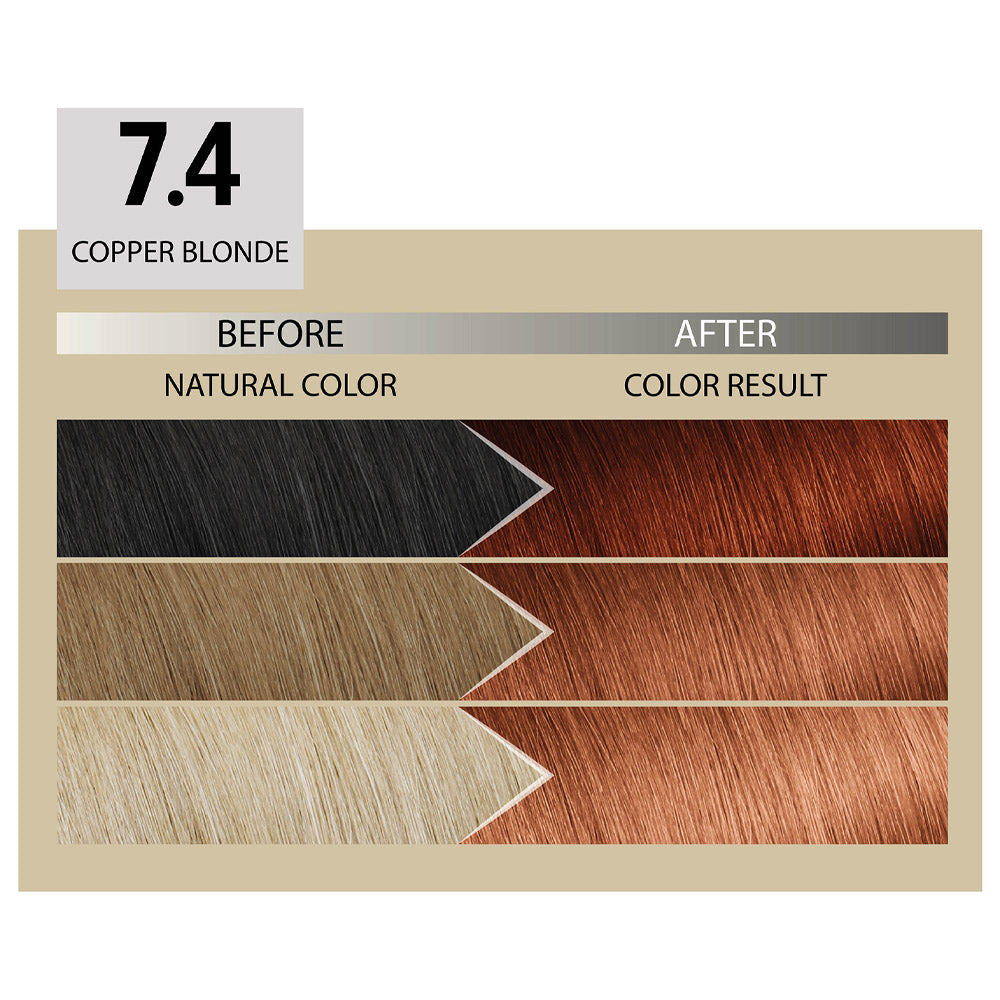 Alfaparf Milano Il Salone Plex Rebuilder Color Kit 7.4 Biondo Rame