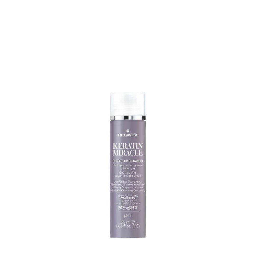 Medavita Lunghezze Keratin Miracle Sleek Hair Shampoo 55ml