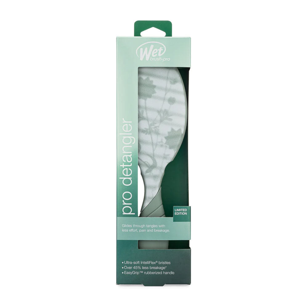 WetBrush Pro Detangler Floral Shadows Sage - spazzola scioglinodi