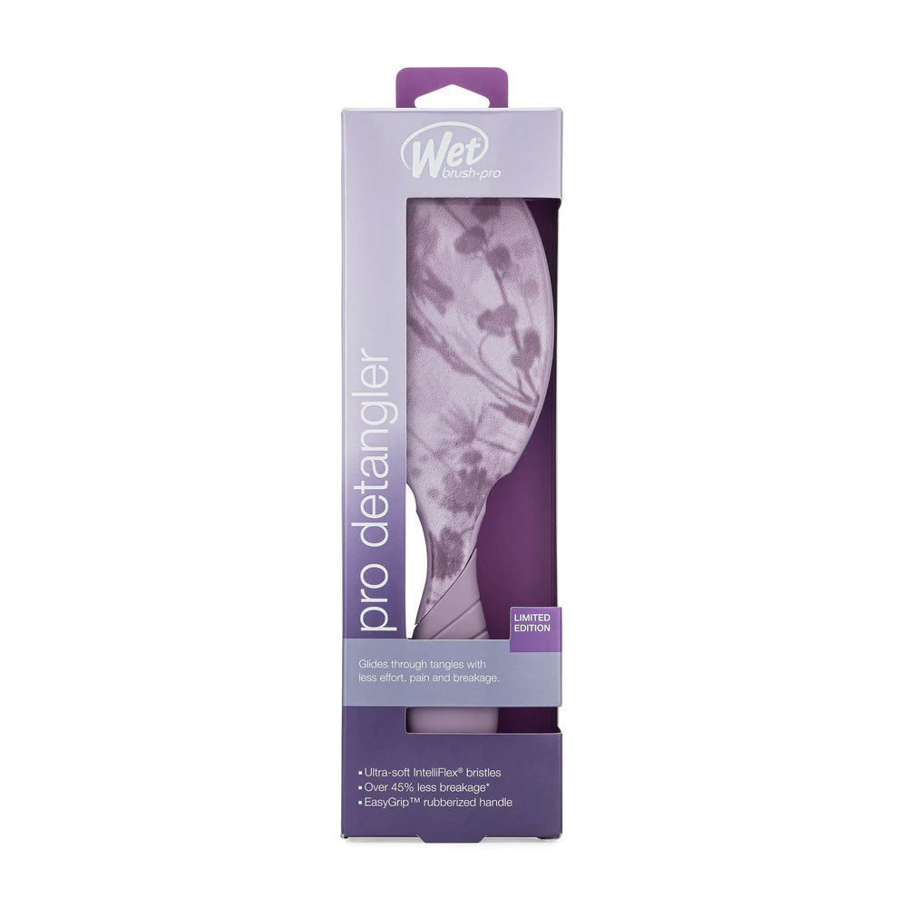 WetBrush Pro Detangler Floral Shadows Purple - spazzola scioglinodi