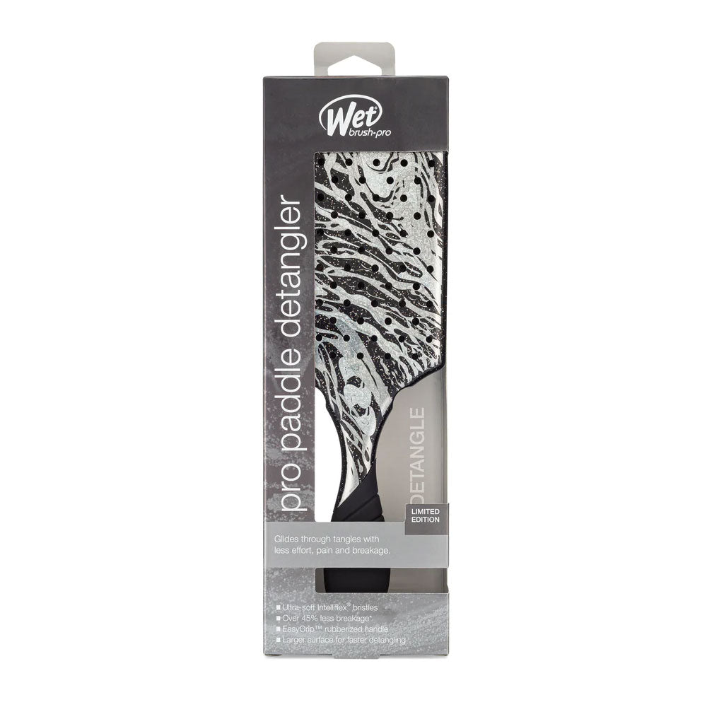 WetBrush Pro Paddle Detangler Mineral Sparkle Charcoal - spazzola per doccia