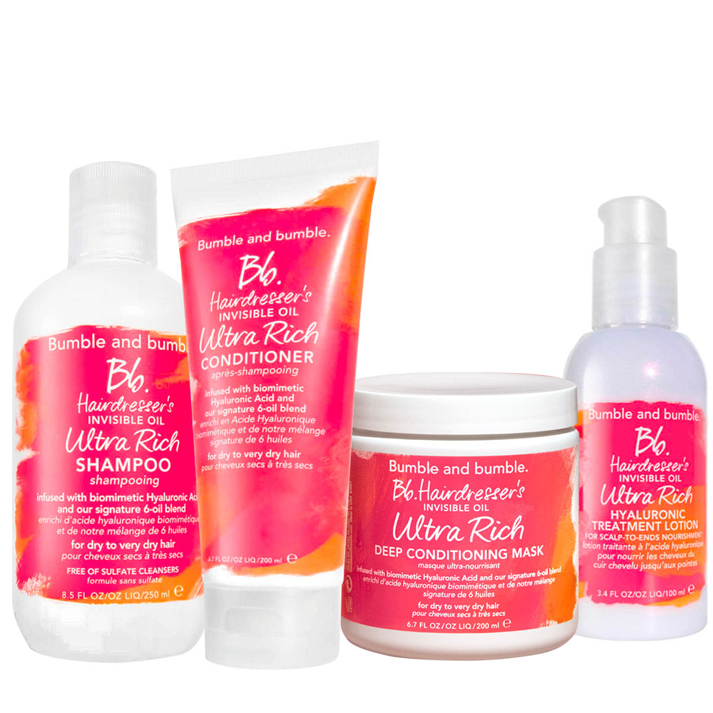Bumble and bumble. Bb. Hairdresser's Invisible Oil Ultra Rich Set