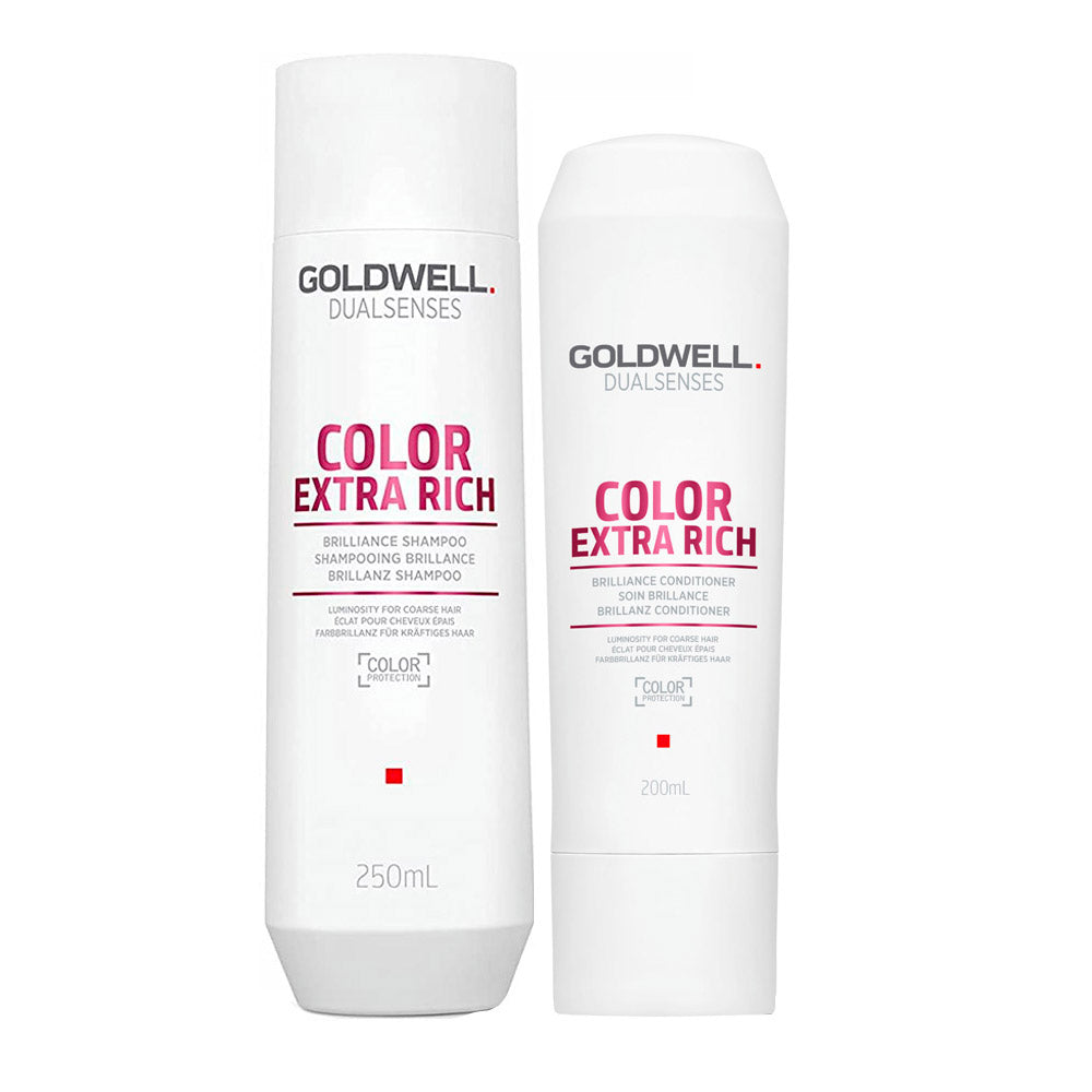 Goldwell Dualsenses Colour Extra Rich Brilliance Shampoo 250ml Conditioner 200ml