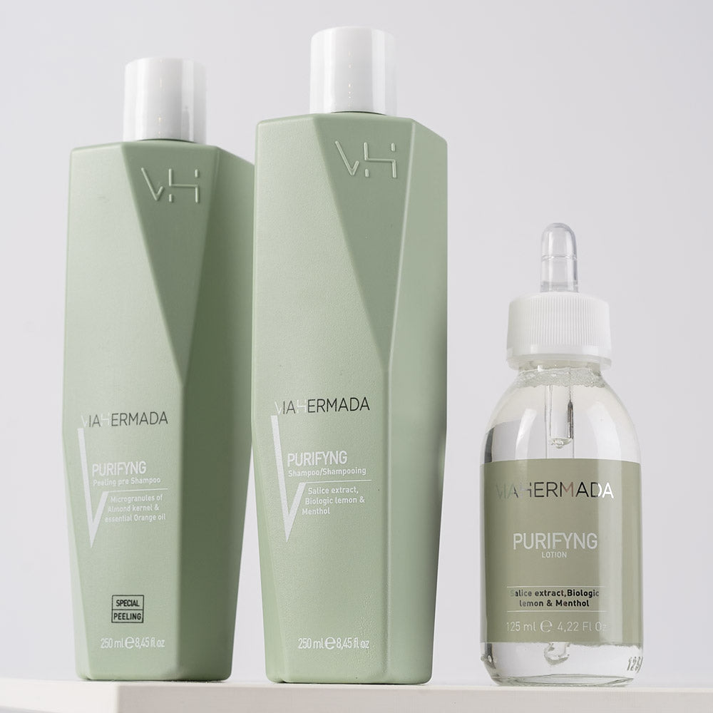 VIAHERMADA Purifyng Peeling 250ml - peeling pre-shampoo anti sebo