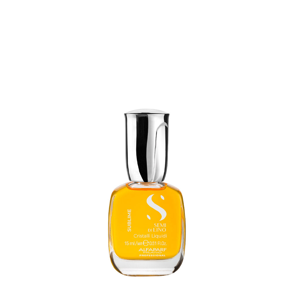 Alfaparf Milano Semi Di Lino Sublime Cristalli Liquidi 15ml - siero illuminante