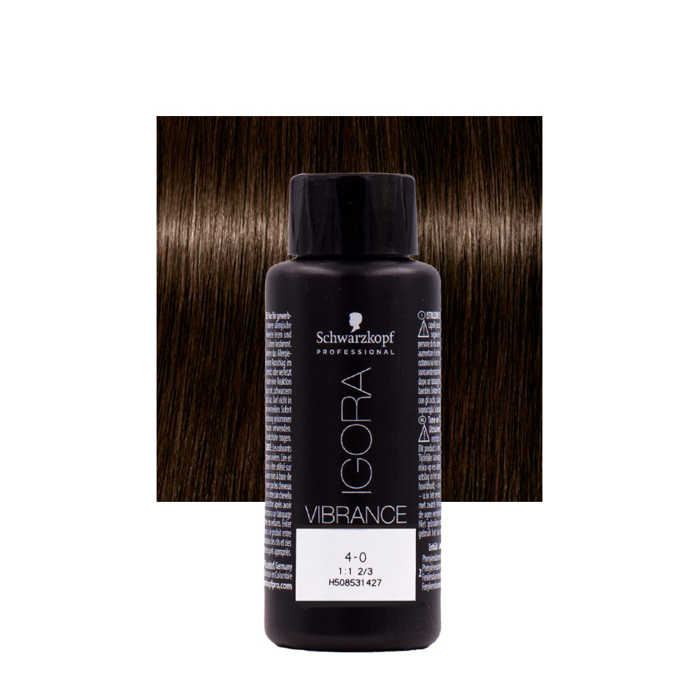 Schwarzkopf Igora Vibrance 4-0 Castano Medio Naturale 60ml