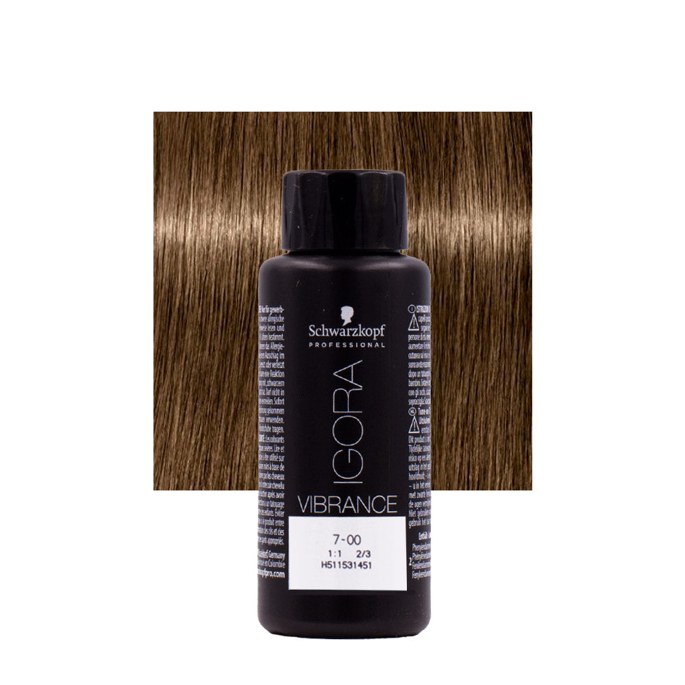 Schwarzkopf Igora Vibrance 7-00 Biondo Medio Naturale Extra 60ml