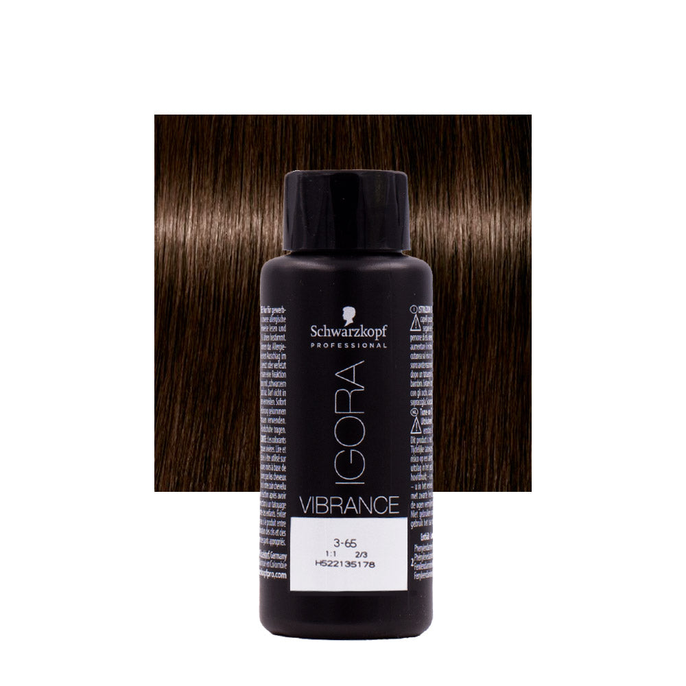 Schwarzkopf Igora Vibrance 3-65 Castano Scuro Cioccolato Dorato 60ml