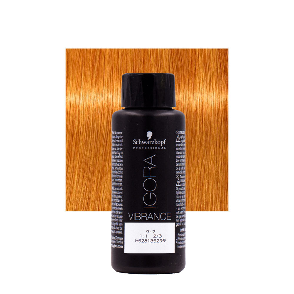 Schwarzkopf Igora Vibrance 9-7 Biondo Chiarissimo Rame 60ml