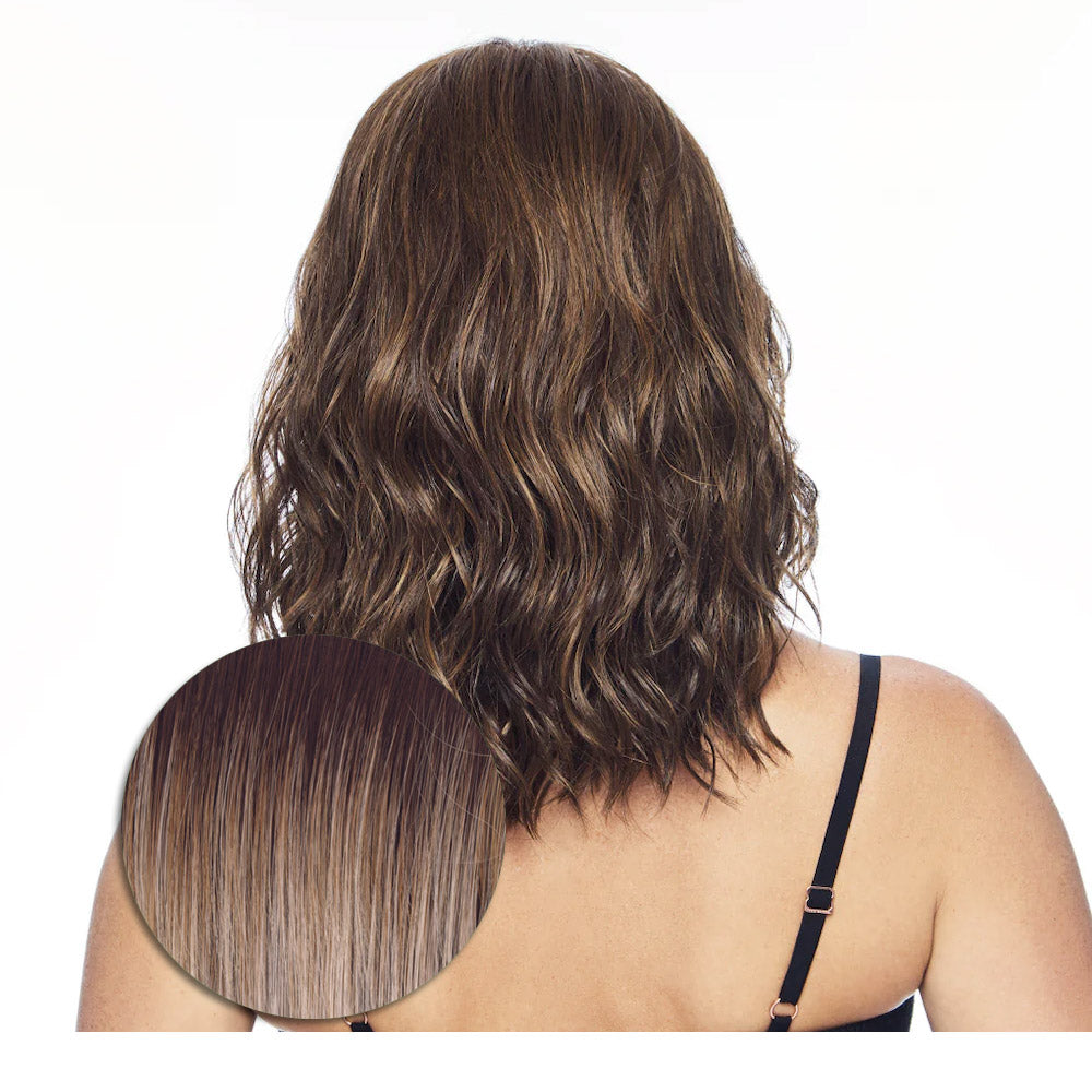 Hairdo Courtside Waves RL19/23SS Biondo Chiaro Cenere con Radice Castana