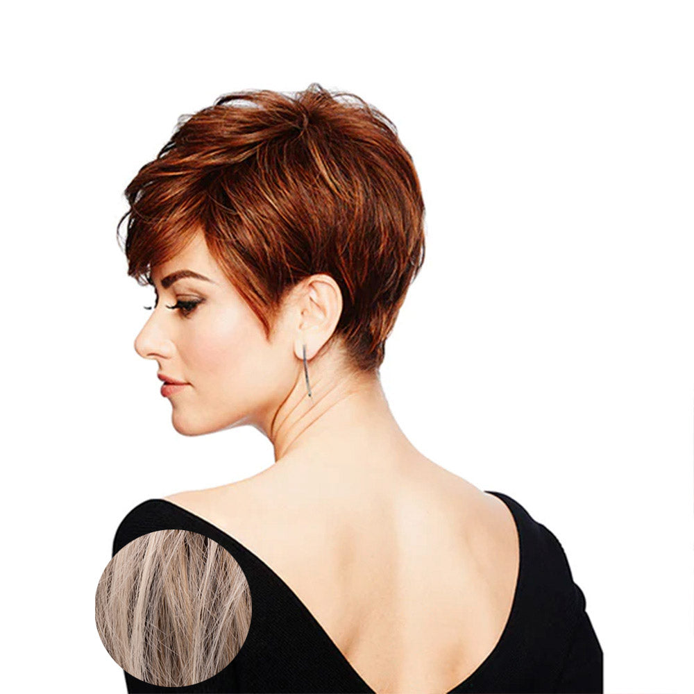 Hairdo Perfect Pixie RL19/23SS Biondo Chiaro Cenere Con Radice Castana
