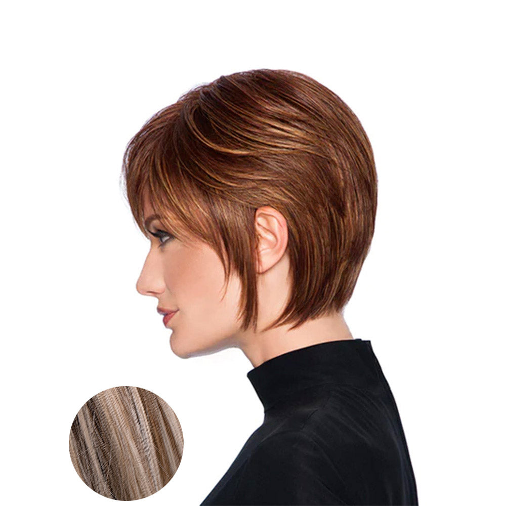 Hairdo Wispy Cut RL19/23SS Taglio Corto Biondo Chiaro Cenere Con Radice Castana