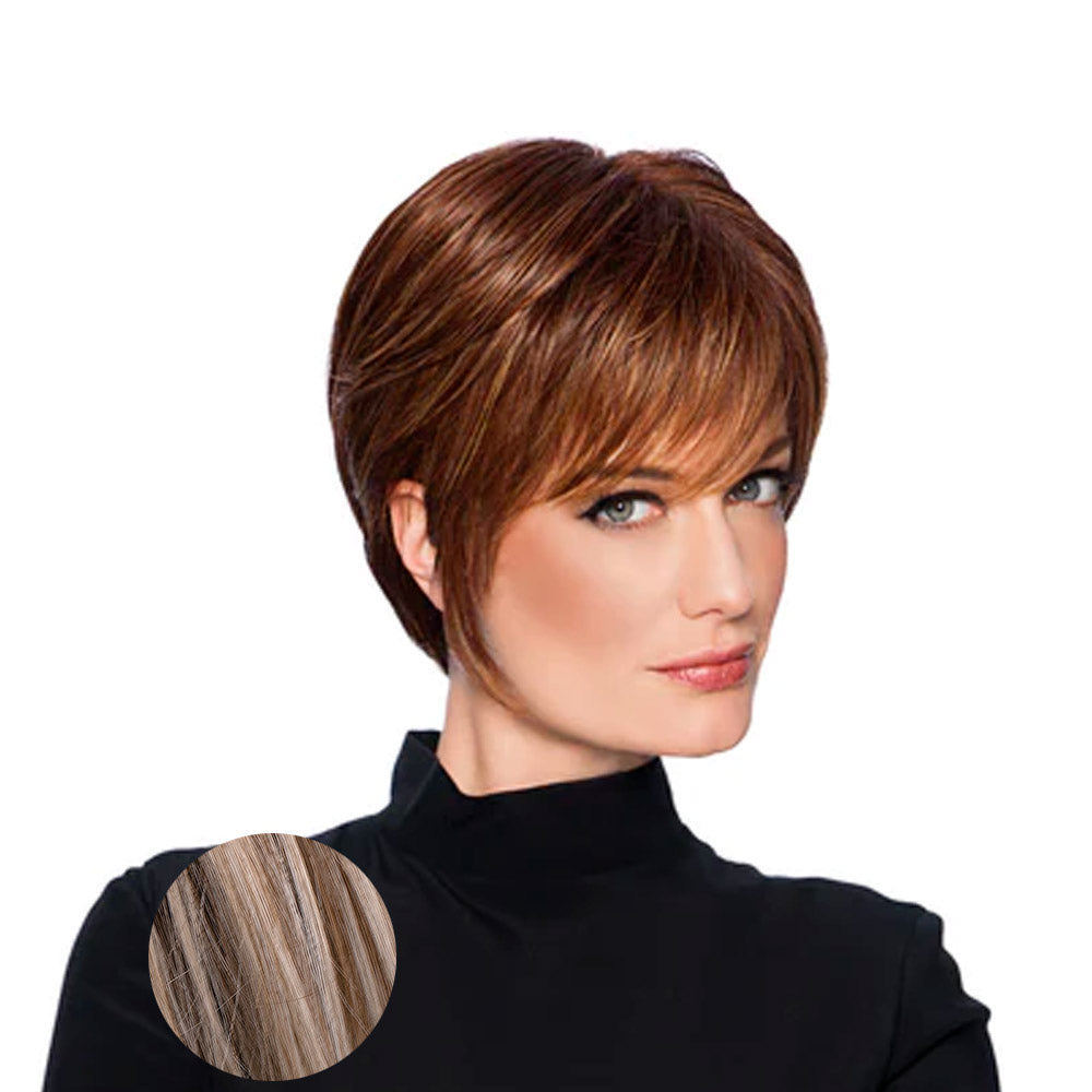 Hairdo Wispy Cut RL19/23SS Taglio Corto Biondo Chiaro Cenere Con Radice Castana