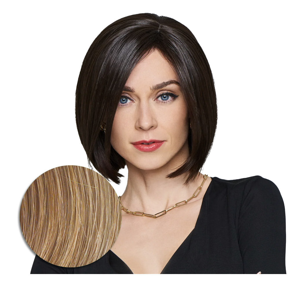 Hairdo Topper Top It Off R14/25 Biondo Caldo - toupet con clip removibili