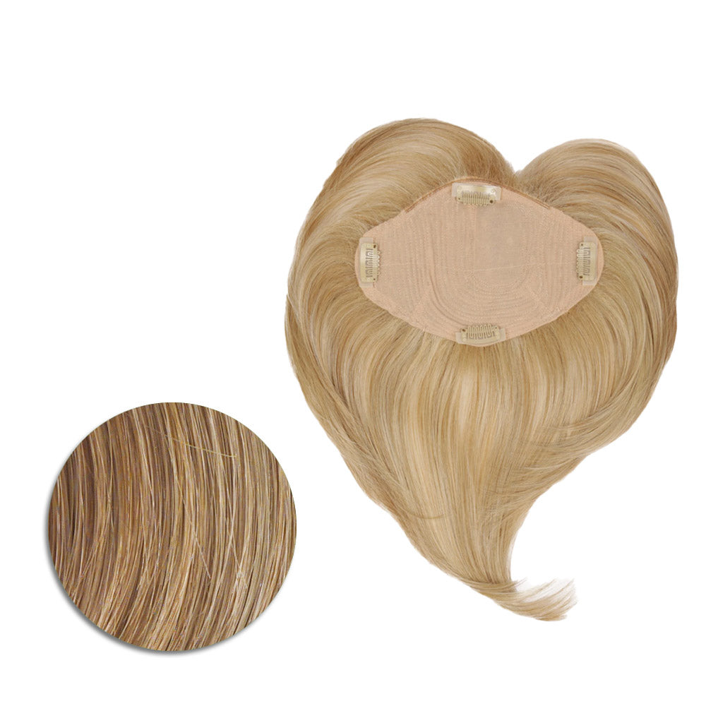 Hairdo Topper Top It Off R14/25 Biondo Caldo - toupet con clip removibili