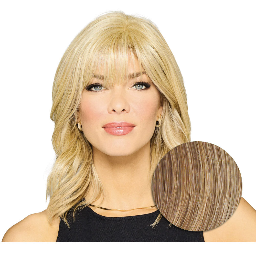 Hairdo Topper Stylish Wave R14/25 Biondo Caldo - toupet con onde