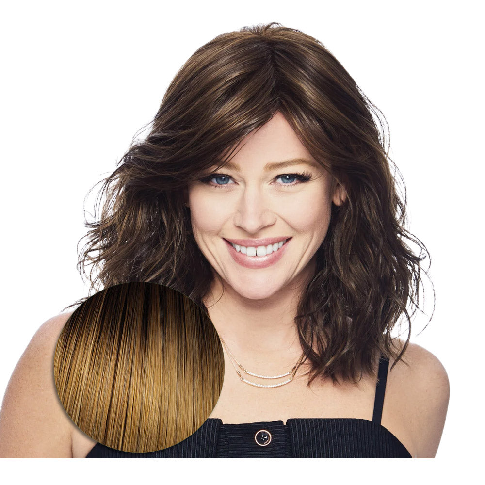 Hairdo Courtside Waves SS14/25 Biondo Caldo con Radice Castana