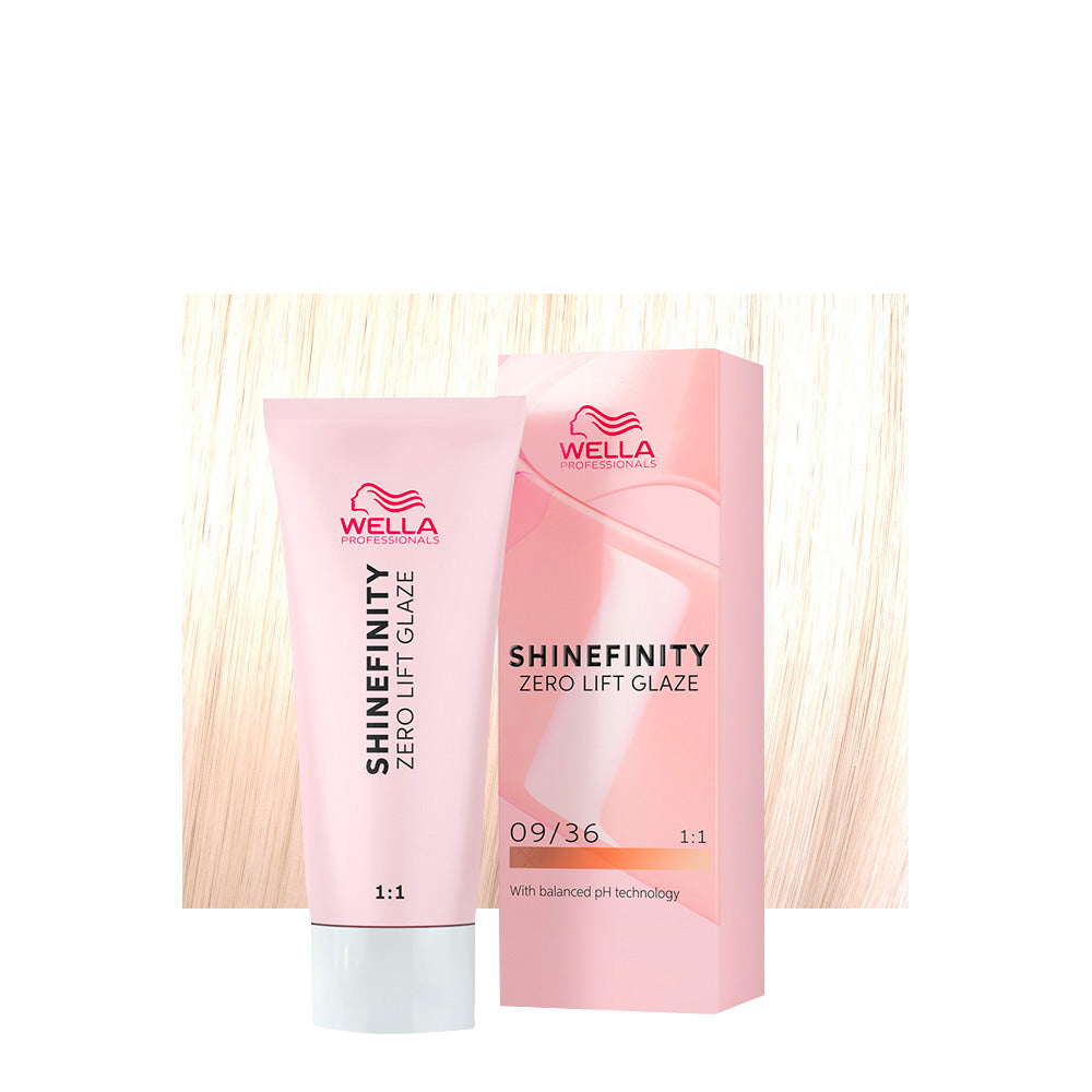 Wella Shinefinity Vanilla Glaze 09/36 Biondo Chiarissimo Violetto Naturale 60ml