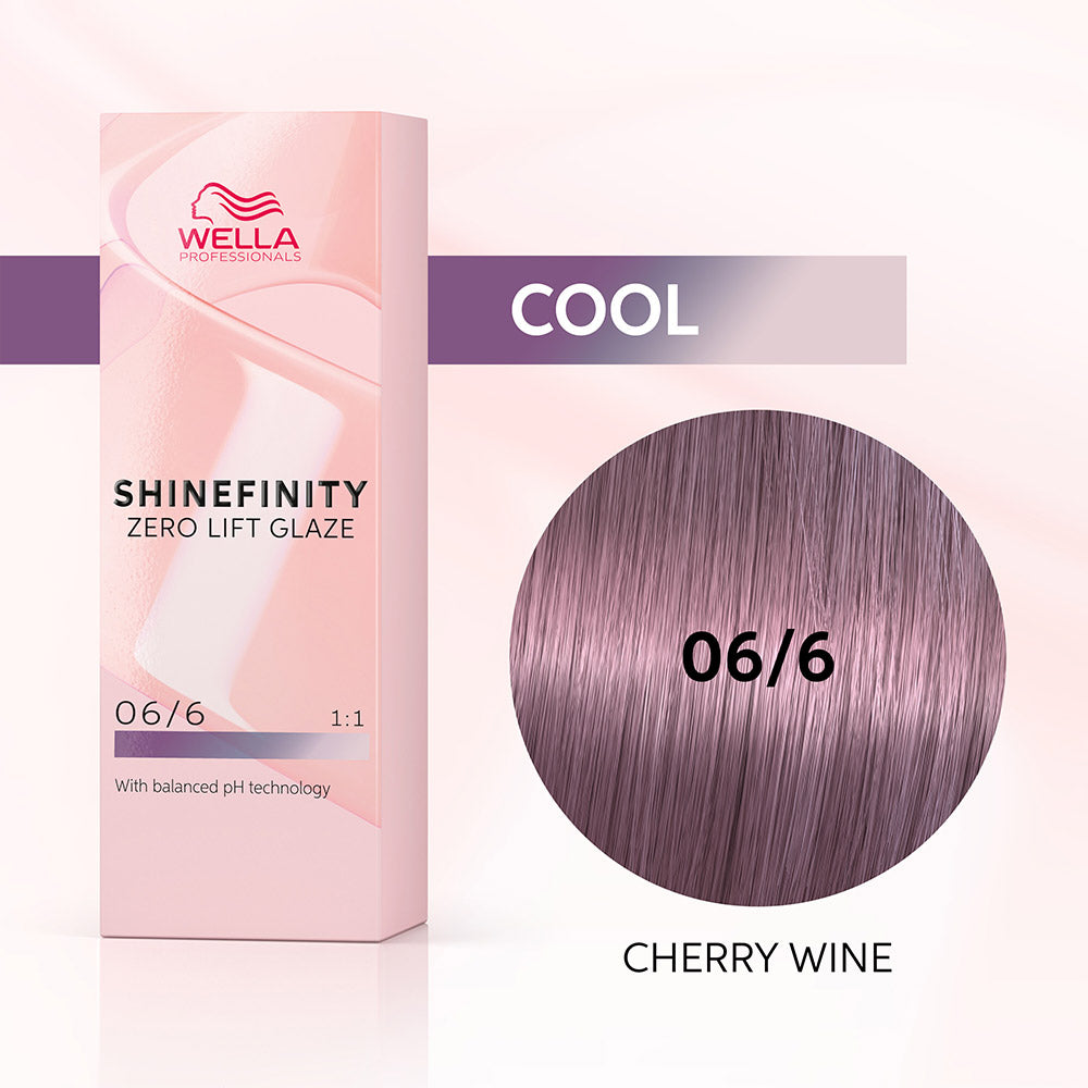 Wella Shinefinity Cherry Wine 06/6 Biondo Scuro Violetto 60ml