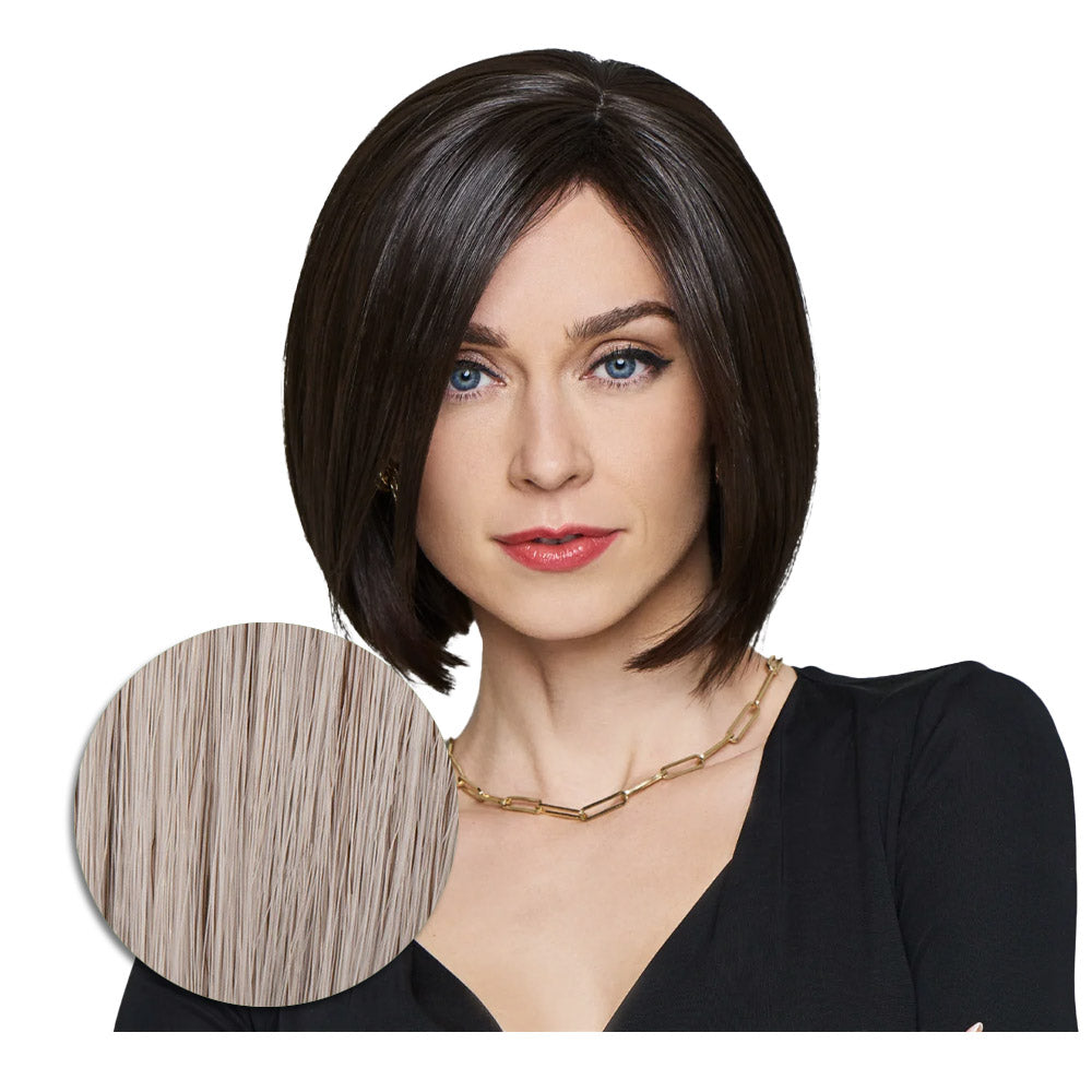 Hairdo Topper Top It Off R56/60 Grigio Chiaro - toupet con clip removibili