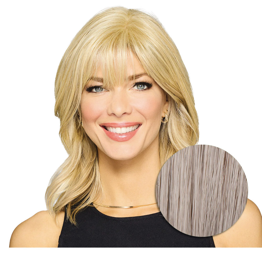 Hairdo Topper Stylish Wave R56/60 Grigio Chiaro - toupet con onde
