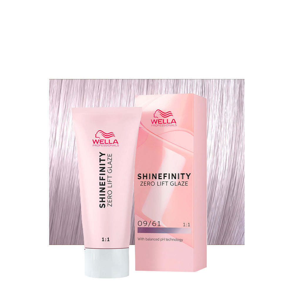 Wella Shinefinity Iced Platinum 09/61 Biondo Chiarissimo Violetto Cenere 60ml