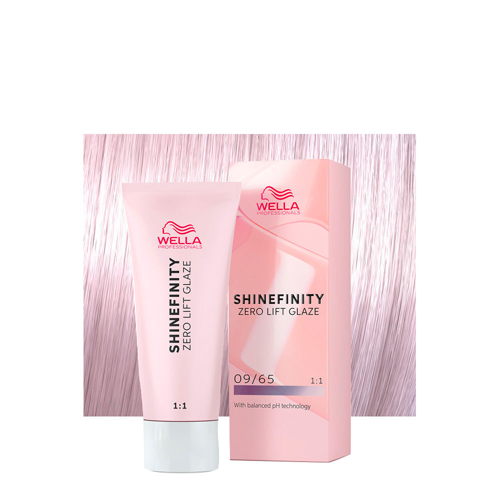 Wella Shinefinity Pink Shimmer 09/65 Biondo Chiarissimo Violetto Mogano 60ml