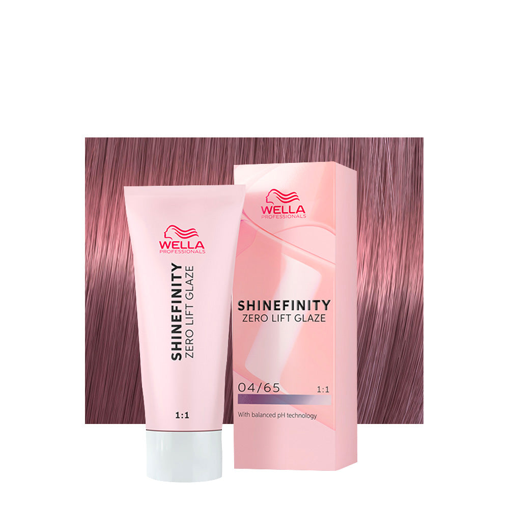 Wella Shinefinity Deep Cherry 04/65 Castano Medio Violetto 60ml