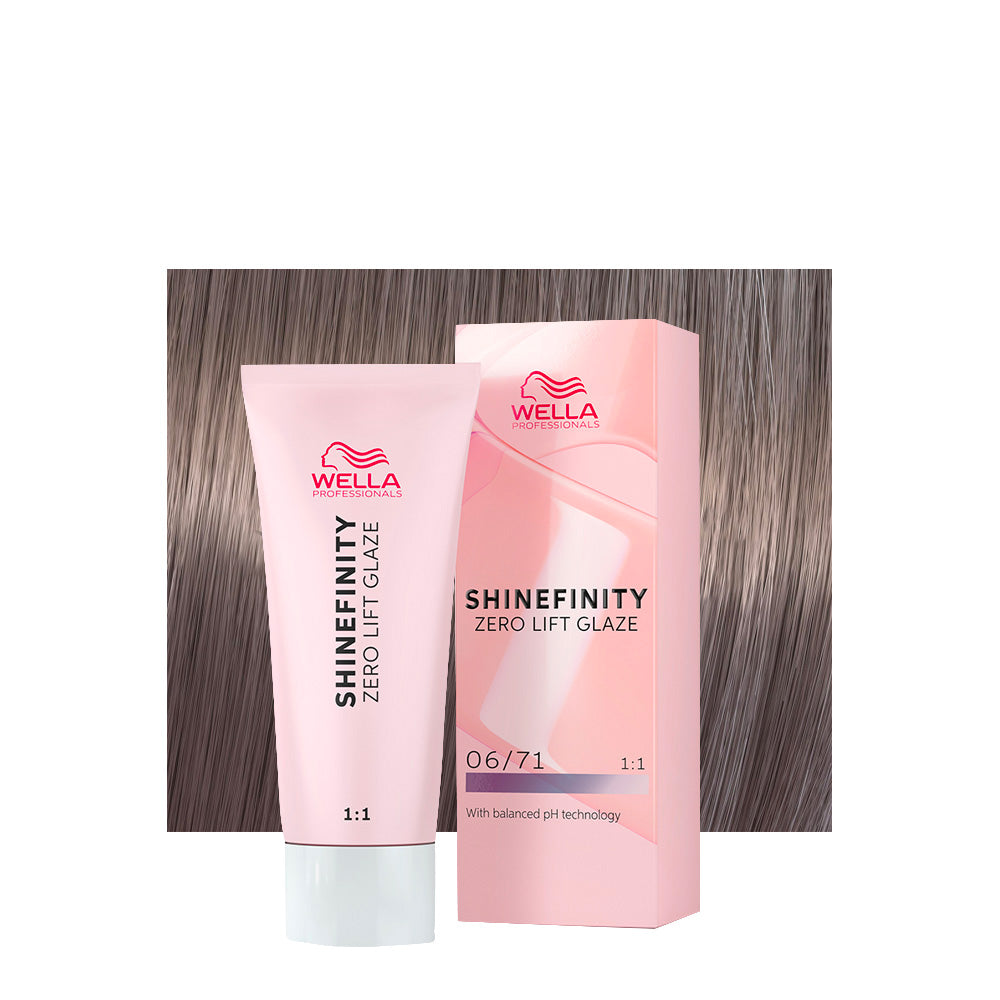 Wella Shinefinity Frosted Chestnut 06/71 Biondo Scuro Sabbia Cenere 60ml