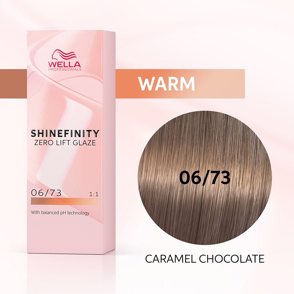 Wella Shinefinity Caramel Chocolate 06/73 Biondo Scuro Sabbia Dorato 60ml