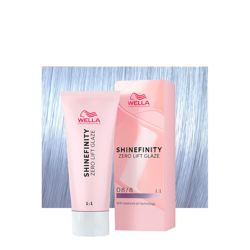 Wella Shinefinity Blue Pearl 08/8 Biondo Chiaro Perla 60ml