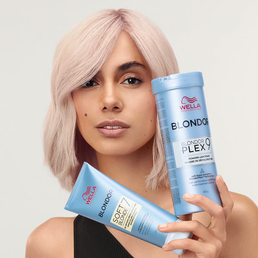 Wella Blondor Soft Blonde Cream 200gr - crema decolorante a base oleosa