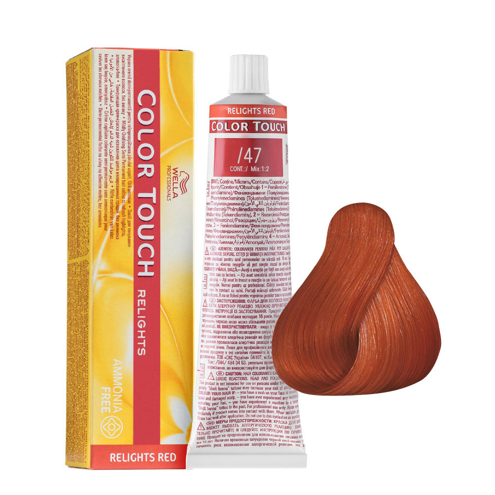 Wella Color Touch Relights Red /47 Rame Sabbia 60ml