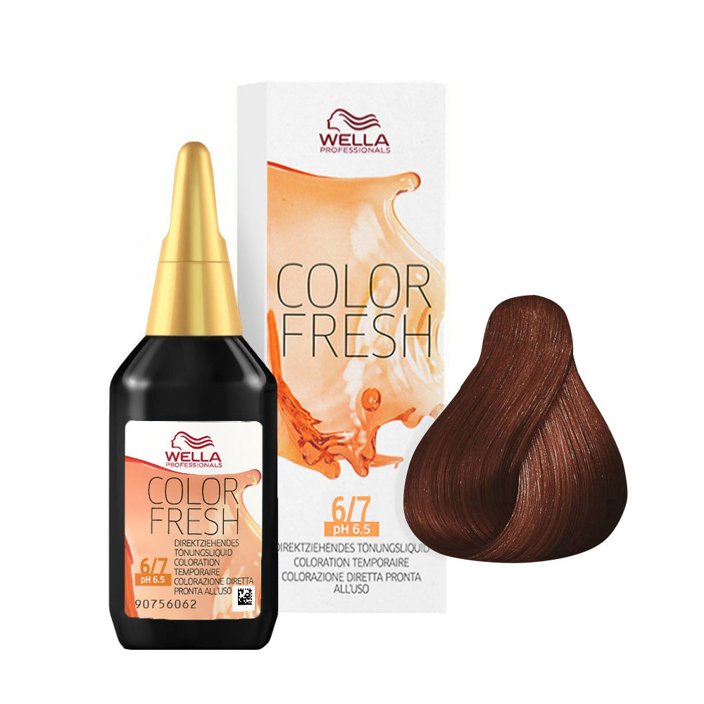Wella Color Fresh 6/7 Biondo Scuro Sabbia 75-riflessante diretto senza ammoniaca