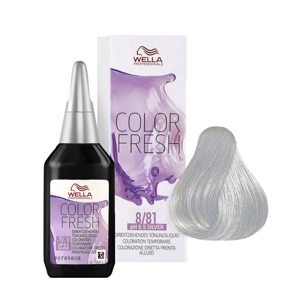 Wella Color Fresh 8/81 Biondo Chiaro Perla Cenere 75ml