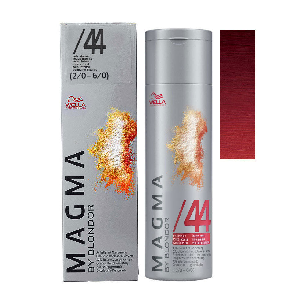 Wella Magma /44 Rosso Intenso 120g  - decolorante
