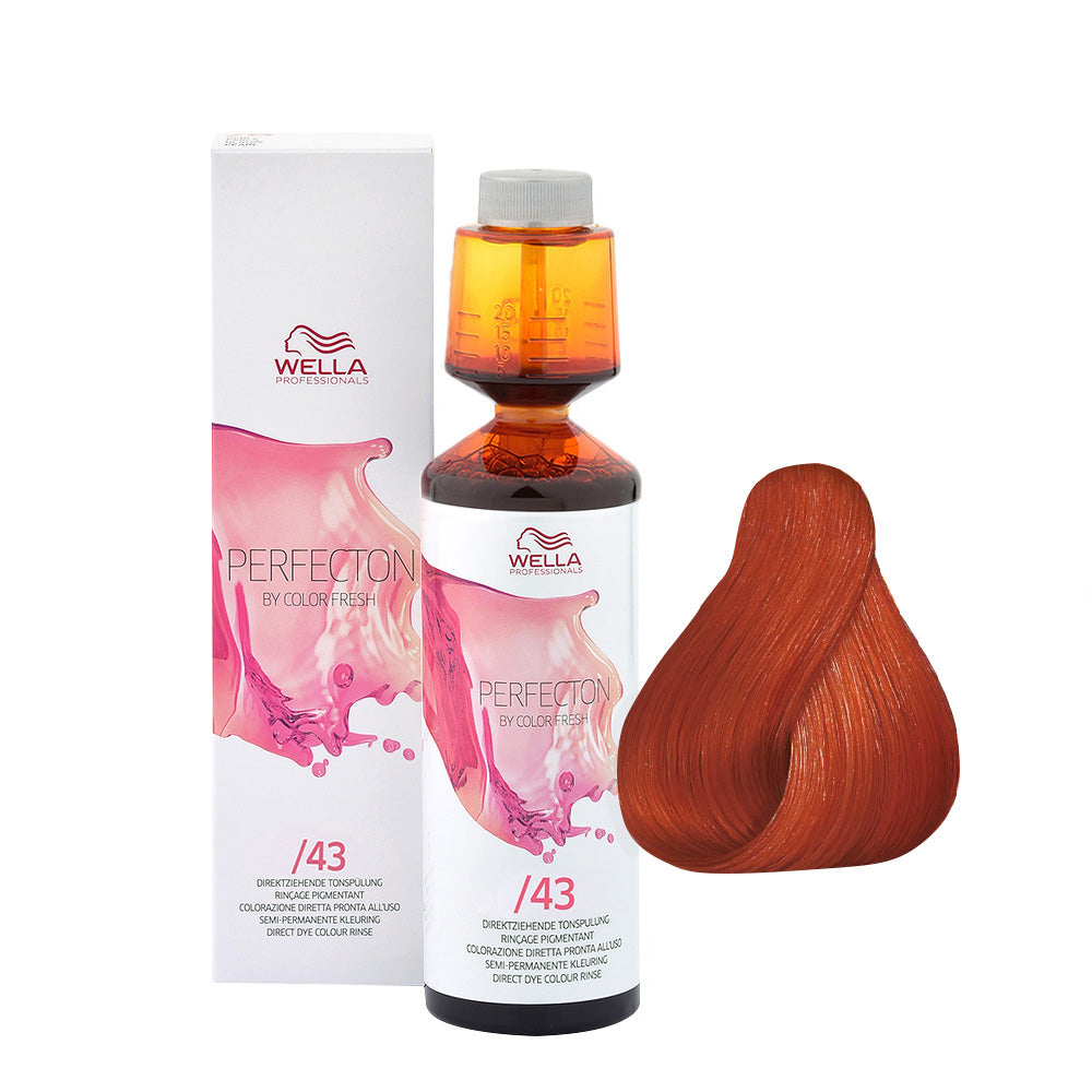 Wella Perfecton By Color Fresh /43 Rame Dorato 250ml  - colorazione diretta