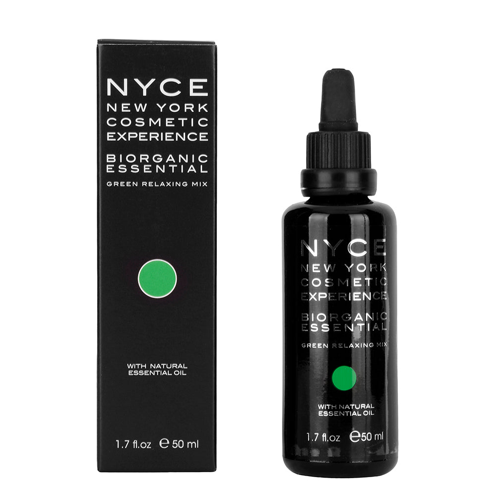 Nyce Biorganic essential Green relaxing mix 50ml - olio essenziale rilassante