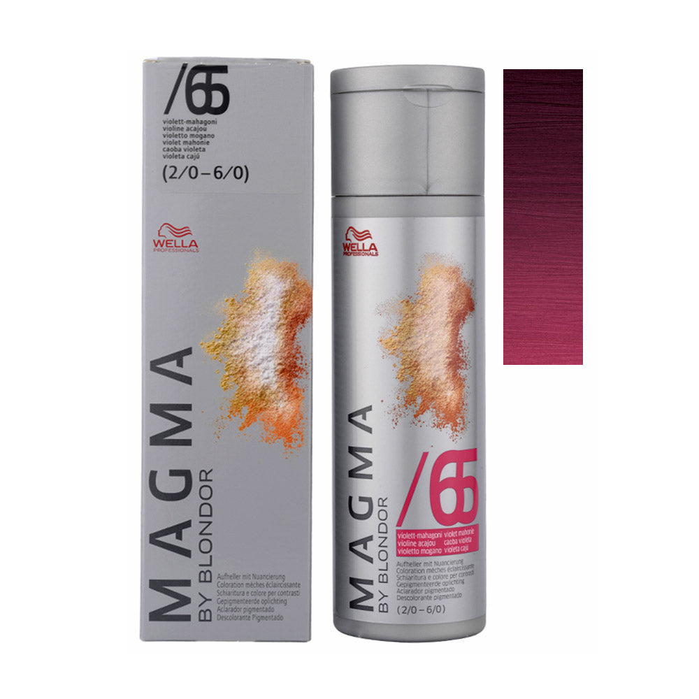 Wella Magma /65 Violetto Mogano 120g  - decolorante