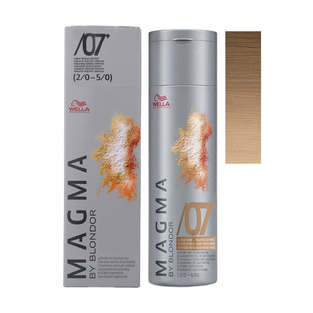 Wella Magma /07+ Naturale Sabbia Intenso 120g - decolorante