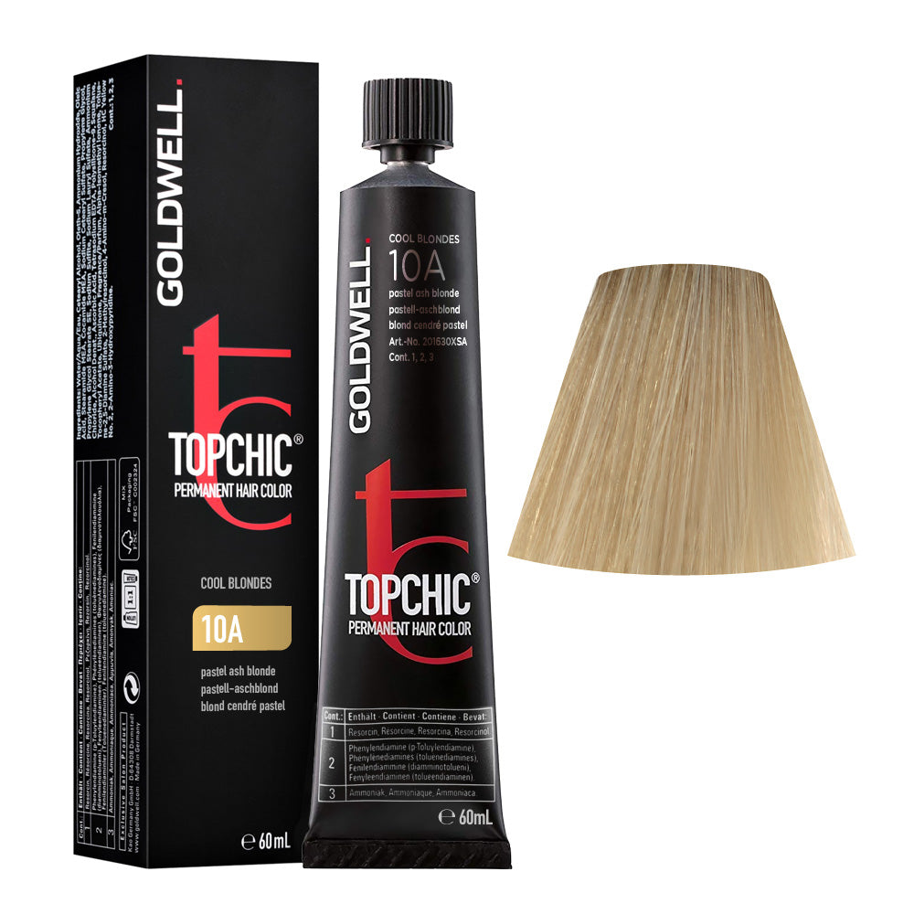 10A Biondo platino cenere Goldwell Topchic Cool blondes tb 60ml