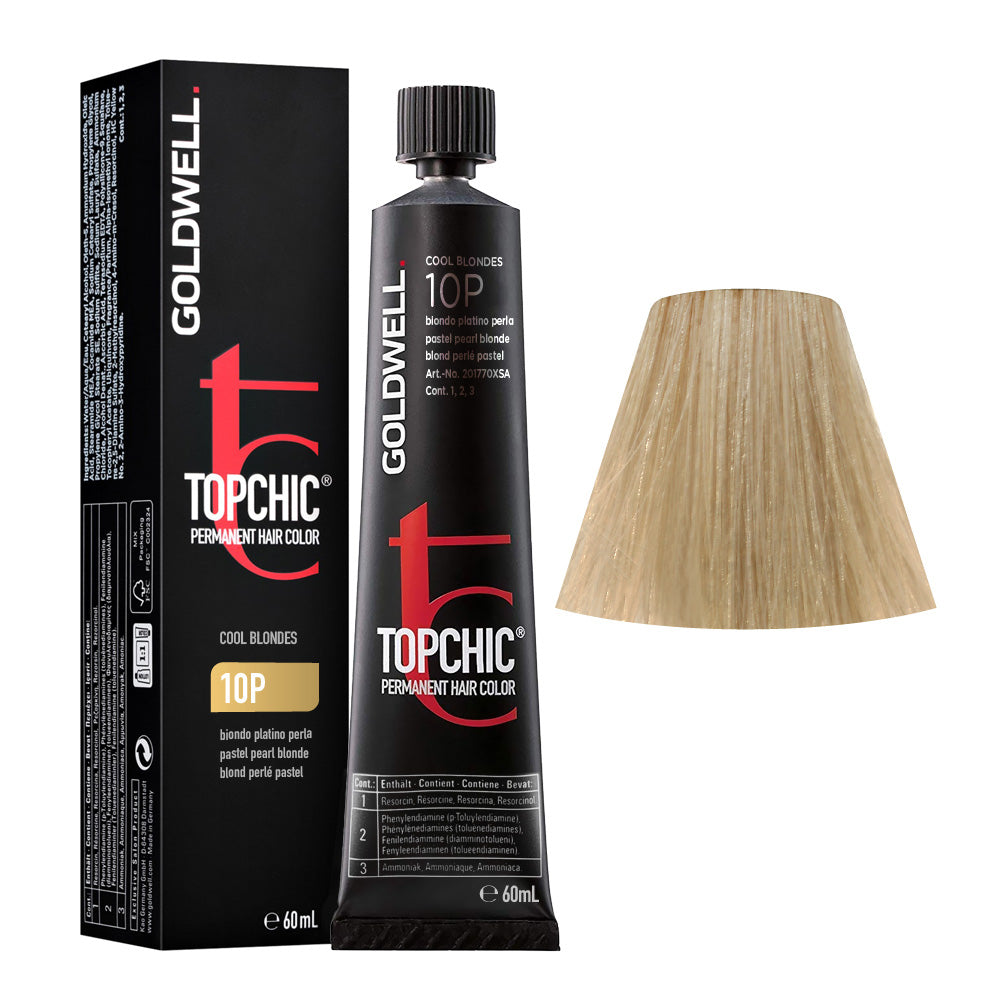 10P Biondo platino perla Goldwell Topchic Cool blondes tb 60ml