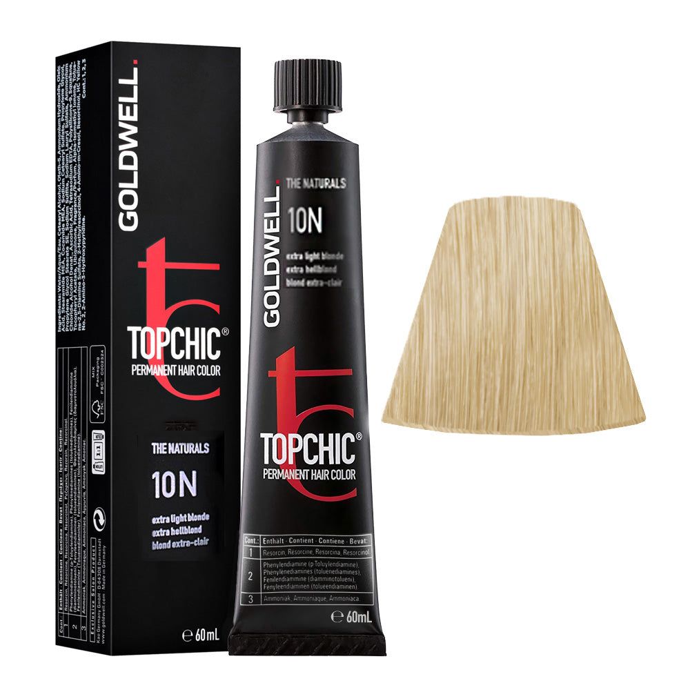 10N Biondo platino Goldwell Topchic Naturals tb 60ml