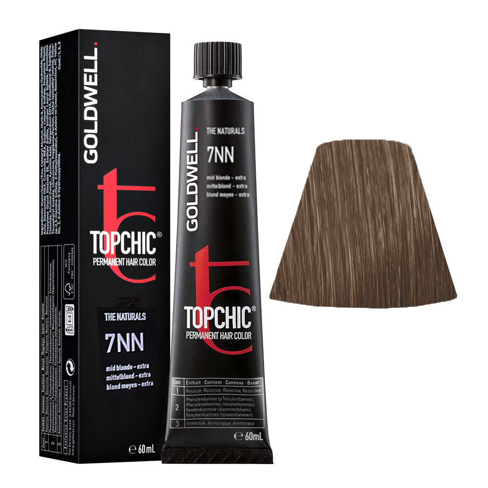 7NN Biondo medio intenso Goldwell Topchic Naturals tb 60ml