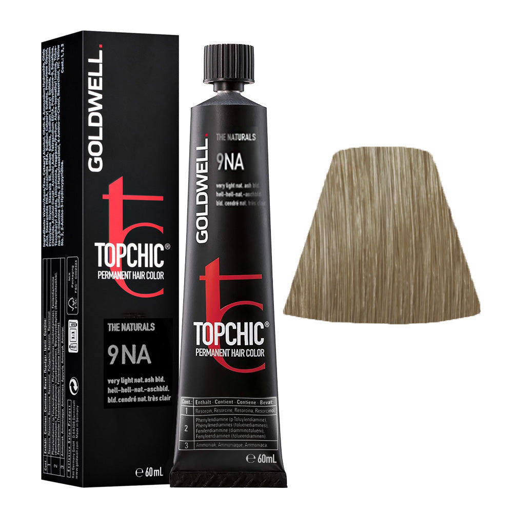 9NA Biondo chiarissimo cenere naturale Goldwell Topchic Naturals tb 60ml